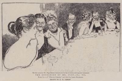The Education of Mr Pipp, No VII by Charles Dana Gibson